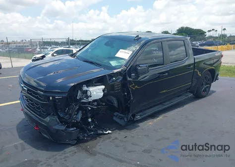 2025 Chevrolet Silverado 4Wd Short Bed Rst from USA, damaged, VIN 1GCUKEEL3SZ252206